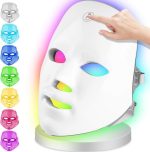 ماسک صورت LED ۷ رنگ جوانساز نوری - Image 2